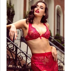 Honey Birdette julienne lace bra